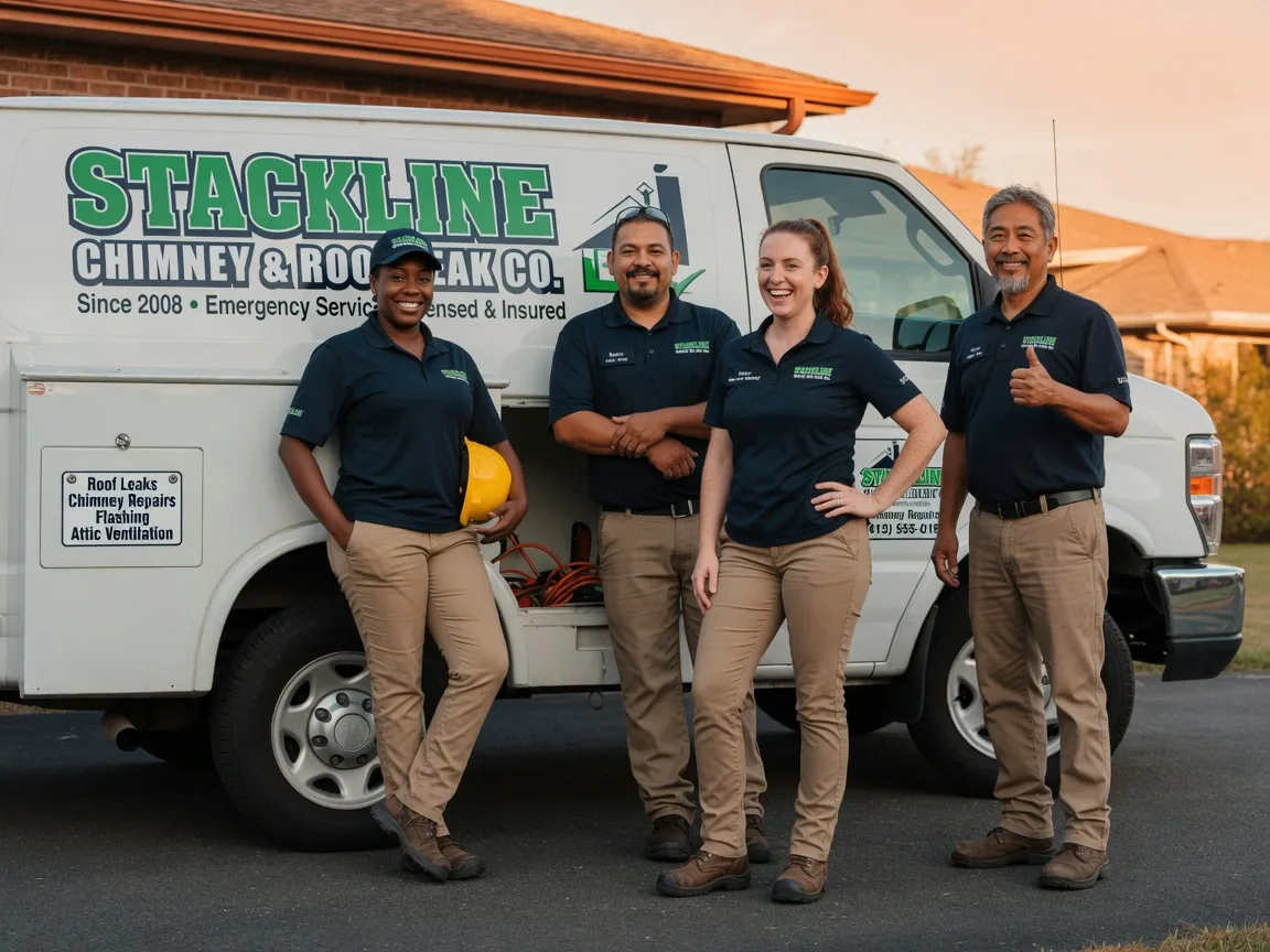 Chimney flashing repair company in Iron Ridge, WI